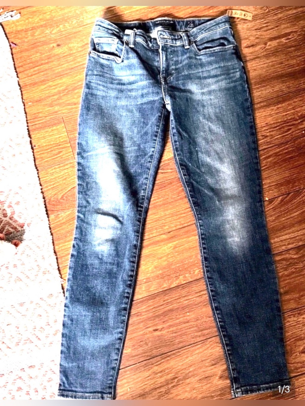 Lucky Brand Lolita Low Rise Skinny Jeans Size 8/29 Regular